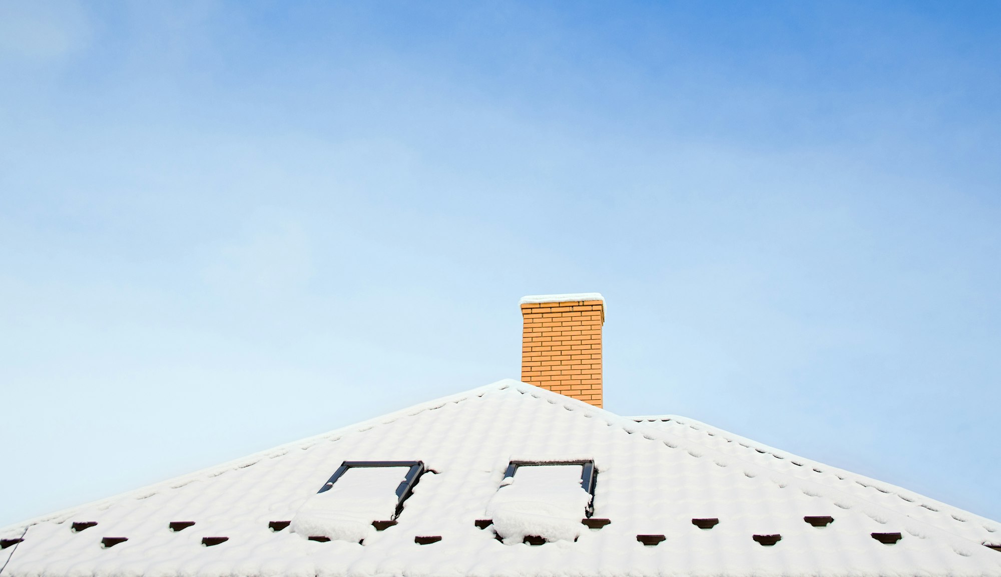 chimney on roof